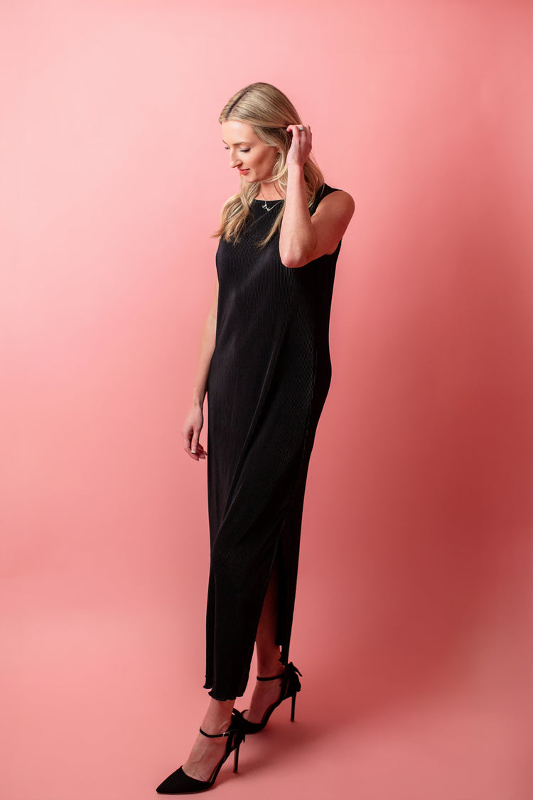 Z Supply Gatsby Midi Dress Black