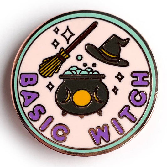 Basic Witch Enamel Pin