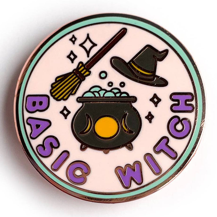 Basic Witch Enamel Pin