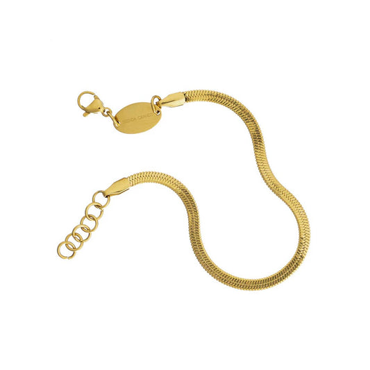 Waterproof Dainty Herringbone Bracelet