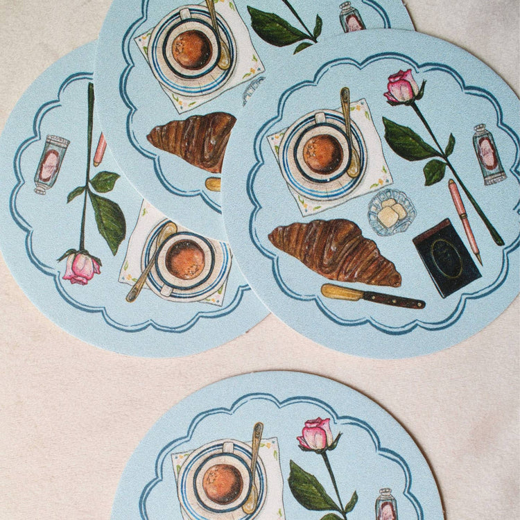 Good Morning! Coaster Set of 4