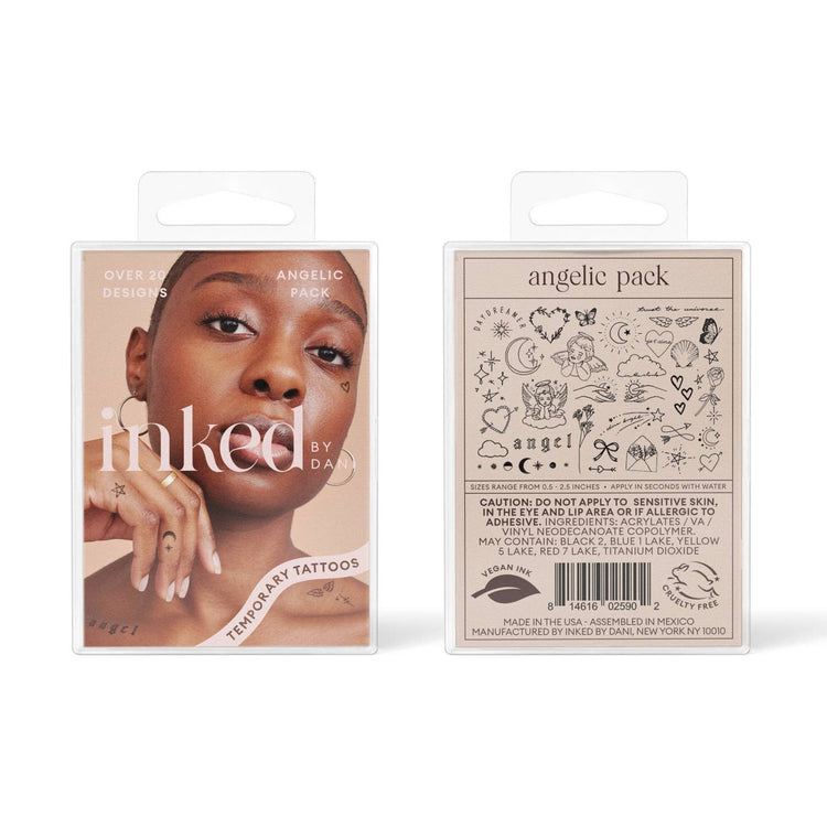 Angelic Temporary Tattoo Pack