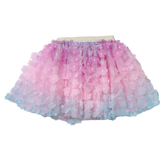 Ombre Flower Tutu in Pink