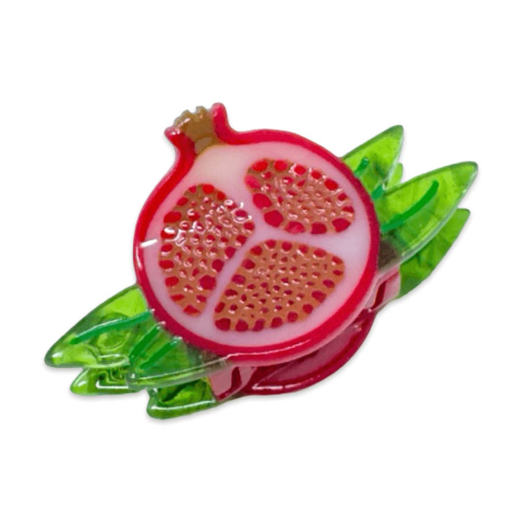 Mini Pomegranate Hair Claw Clip