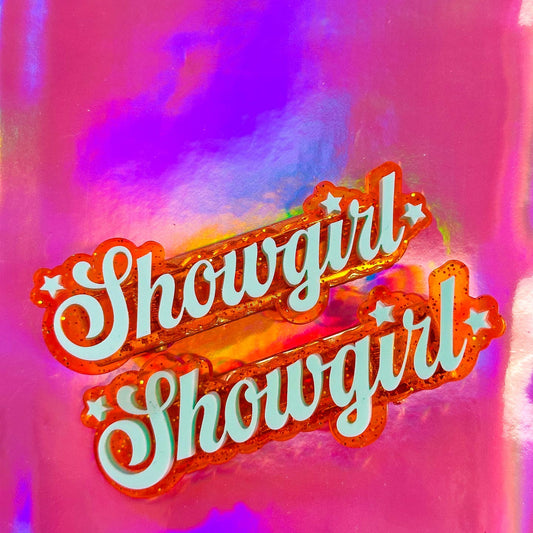 PREORDER Showgirl Acrylic Barrette