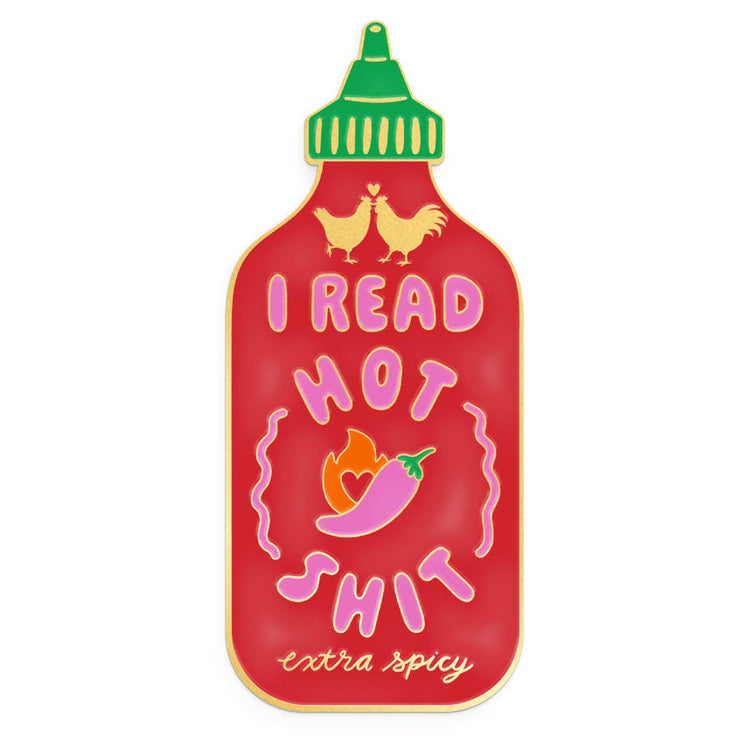 Hot Sauce Enamel Bookmark