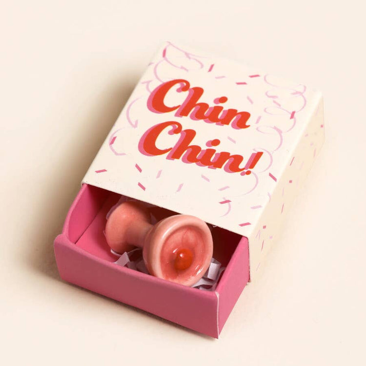 Tiny Matchbox Ceramic Token