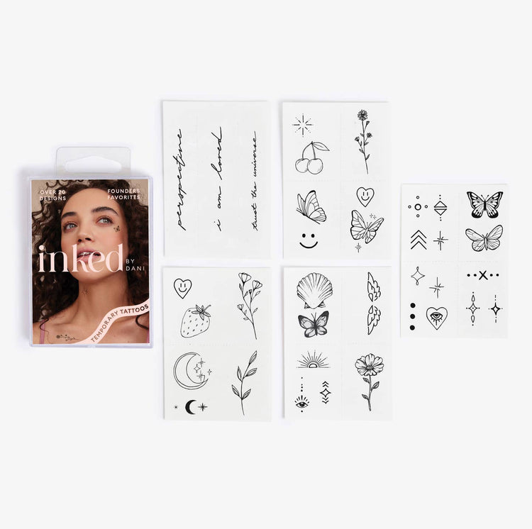 Founder's Favorites Temporary Tattoo Pack