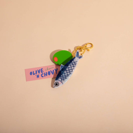 Olive N Chovy Bag Charm