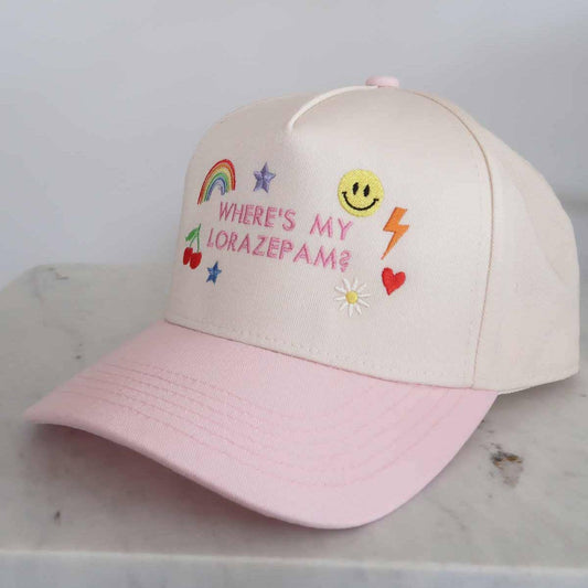 Where's My Lorazepam Embroidered Hat