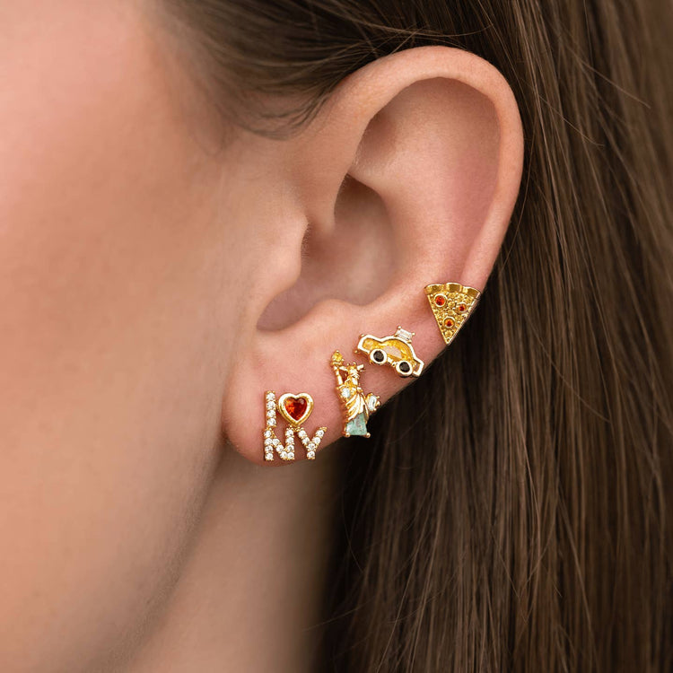 Big Apple Stud Earring Set