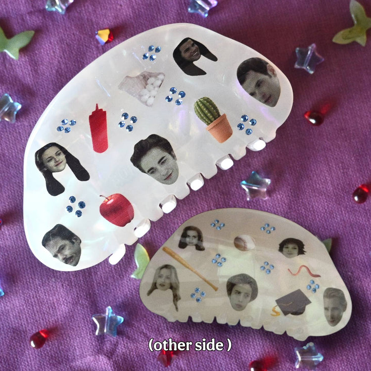 Twilight Character Collage Hair Clip