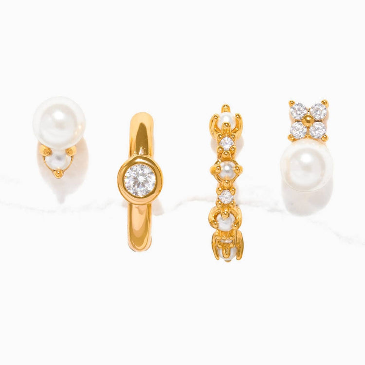 Cozumel Pearl Earring Set