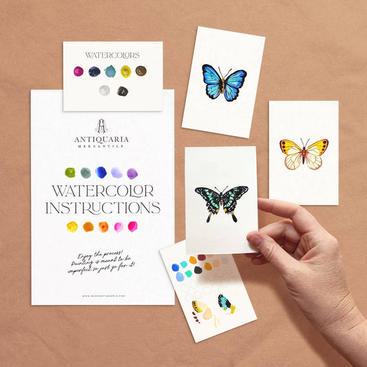 Mini Watercolor Kit: Butterflies