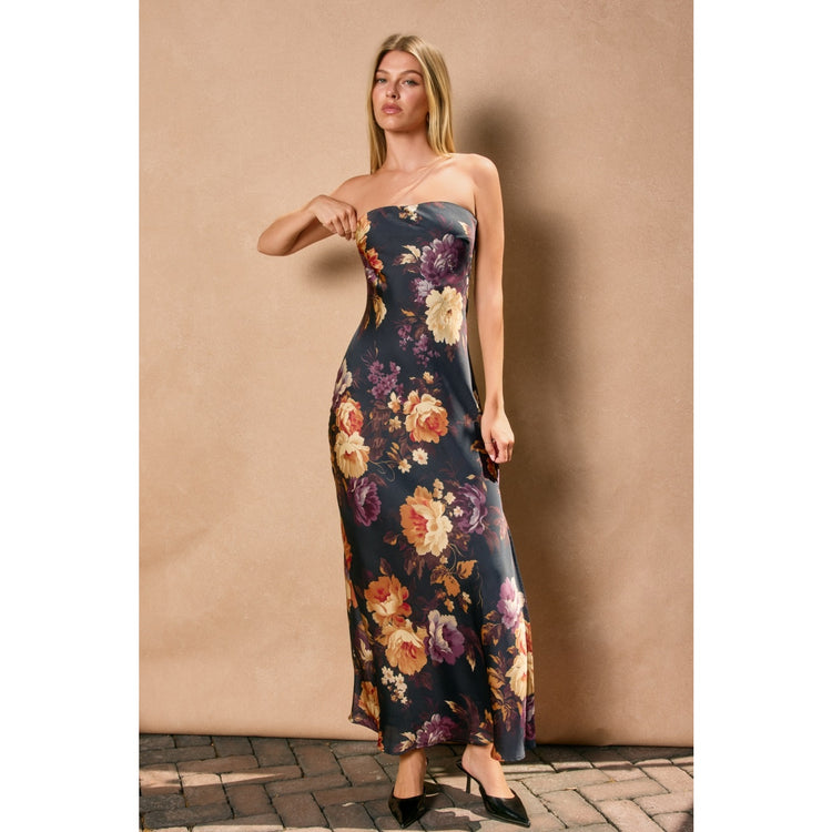 Hidden Haven Floral Maxi Dress