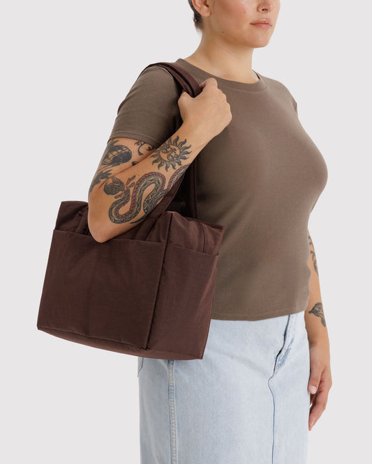 Everyday Cloud Bag in Coffee