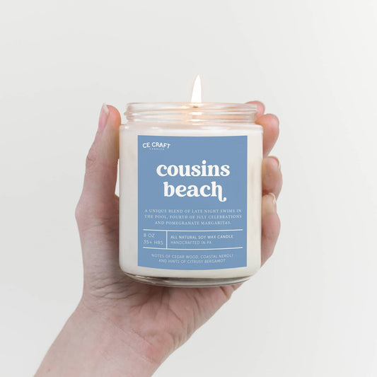Cousins Beach Candle