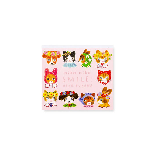 Niko Niko Smile! Block Memo Notepad