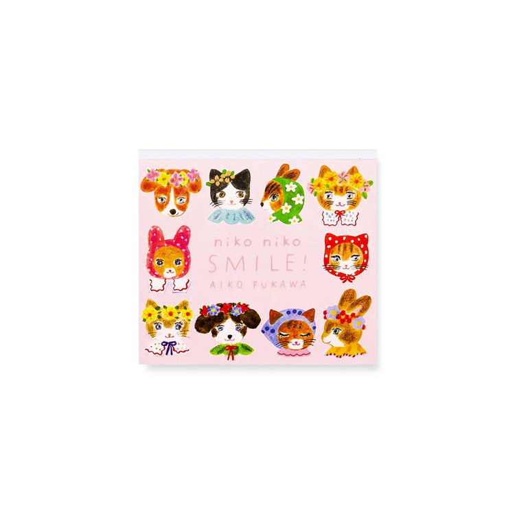 Niko Niko Smile! Block Memo Notepad