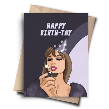 Happy Birth-Tay Birthday Card