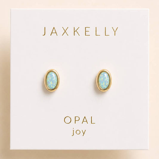 JaxKelly Oval Bezel - Fire Opal