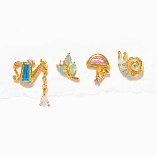 Garden Girl Stud Earring Set