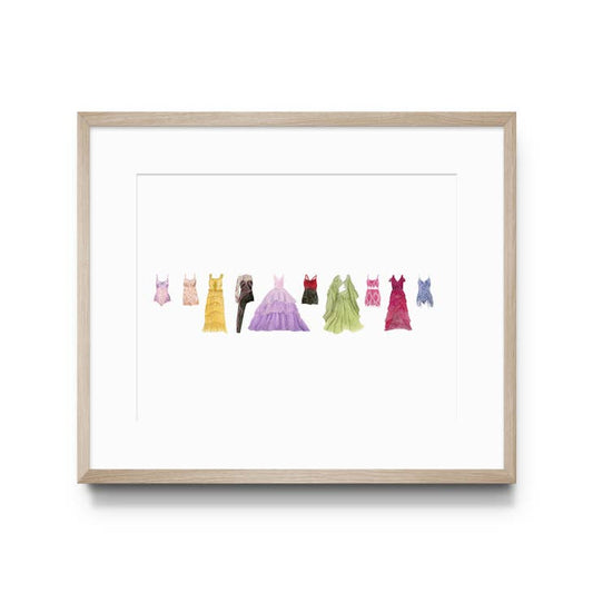 TS Eras Costume Watercolor Art Print 8x10