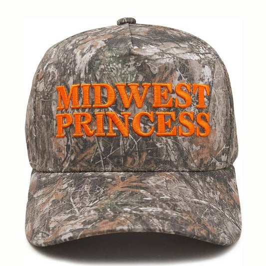 Midwest Princess Camo Embroidered Hat
