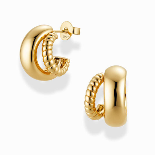 Conrad Textured Hoops