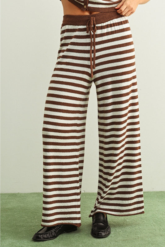 Striped Knit Pants