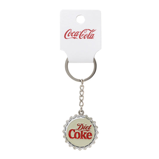 Diet Coke Soda Cap Keychain