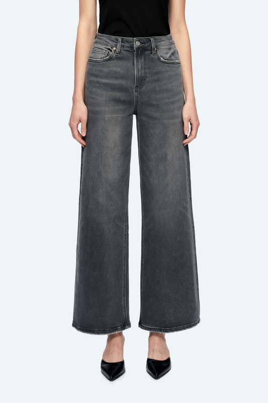 Judy High Rise Wide Leg Denim Jeans