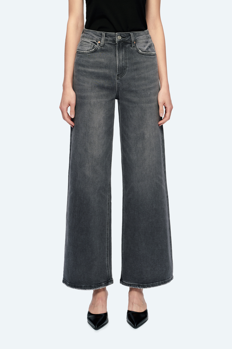 Judy High Rise Wide Leg Denim Jeans