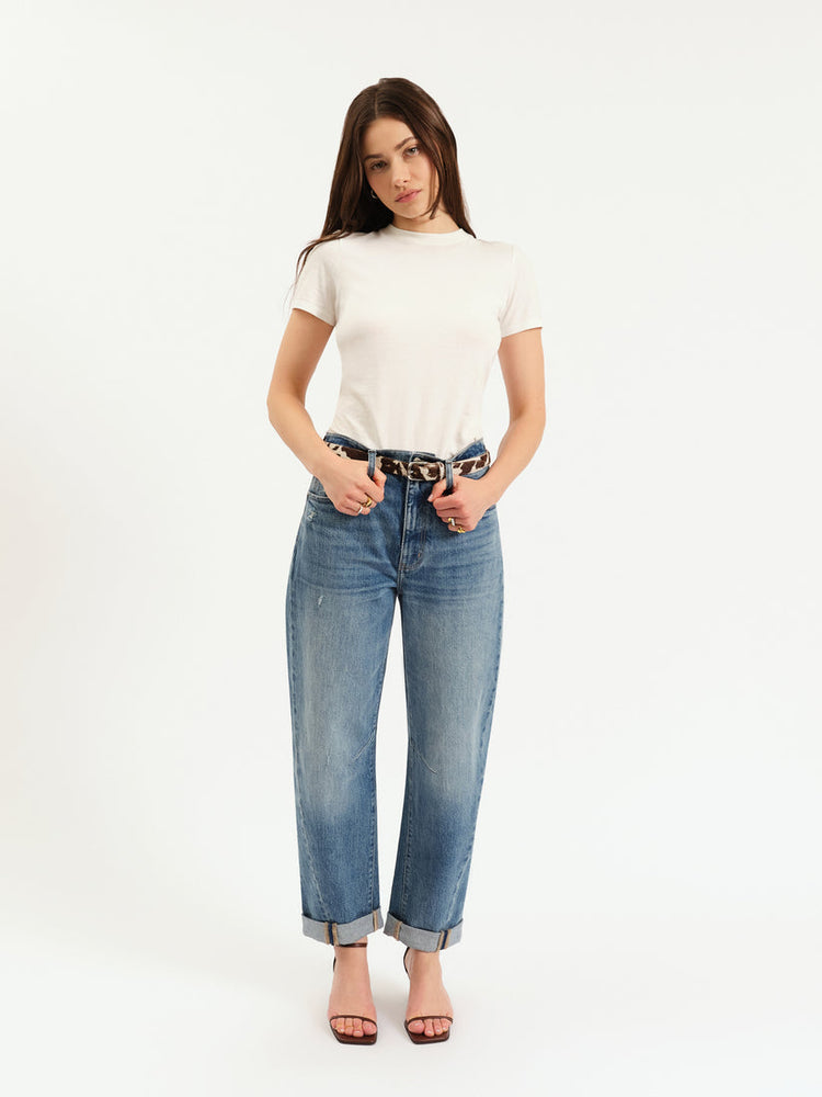 Venice Long Barrel Jeans with Cuff