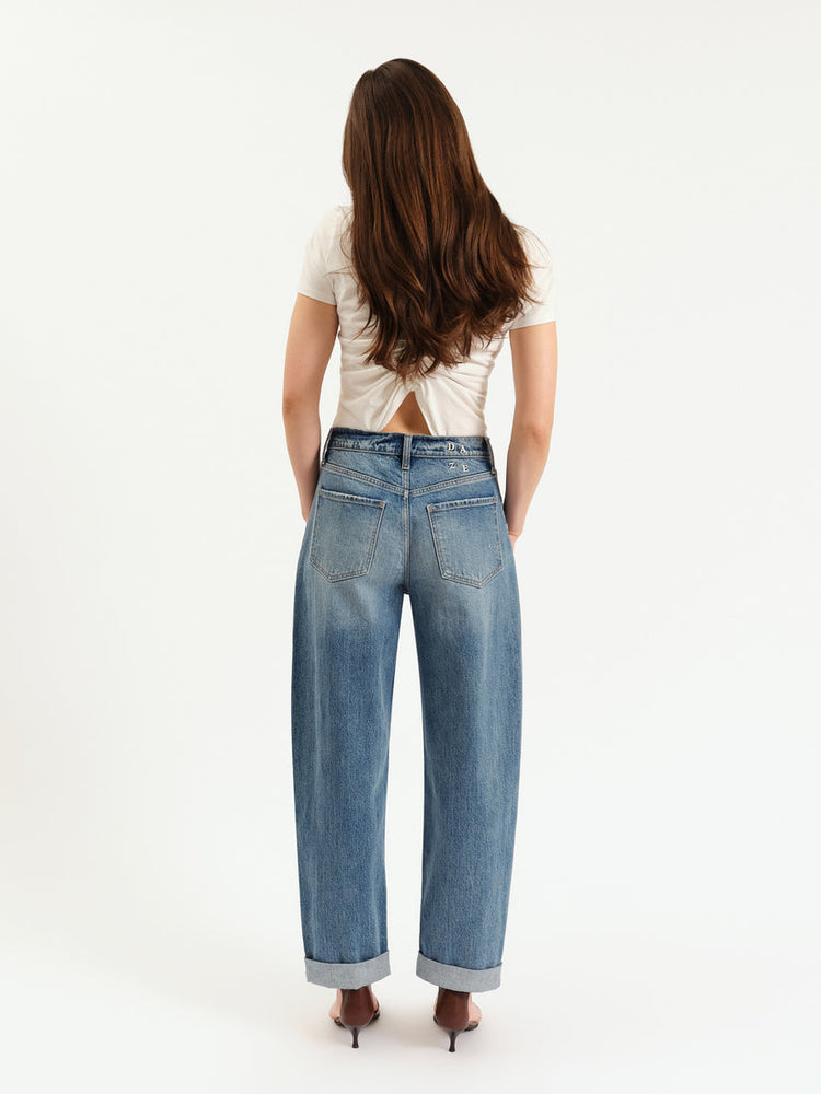 Venice Long Barrel Jeans with Cuff