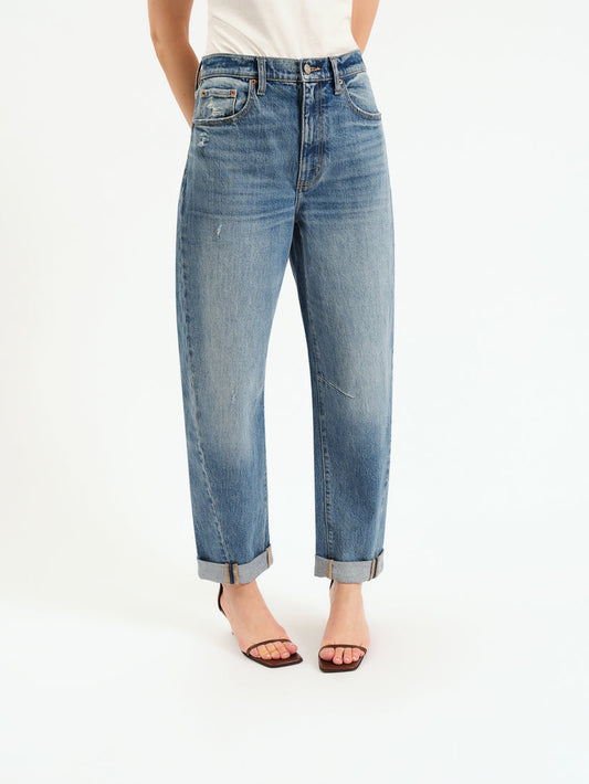 Venice Long Barrel Jeans with Cuff