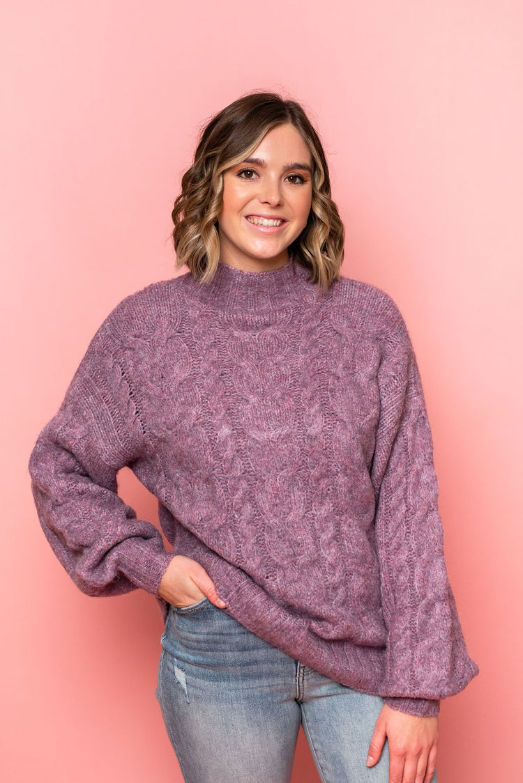 Lovita Cable Knit Sweater