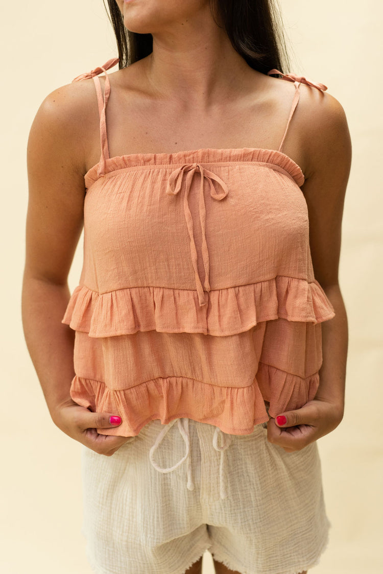 Ruffled Tiered Top