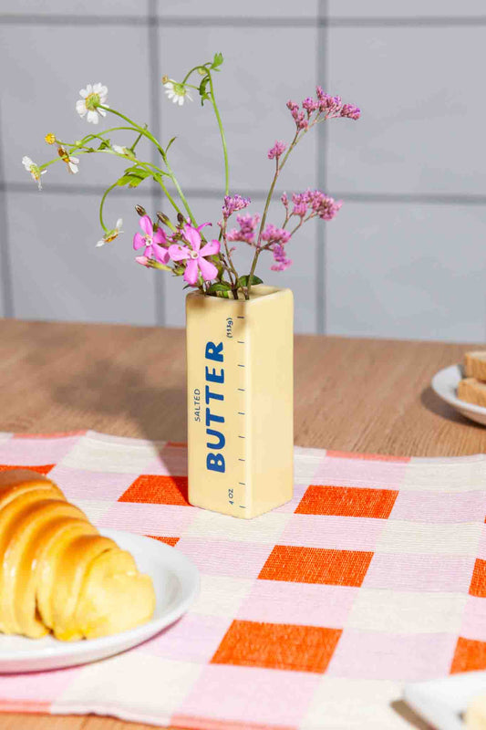 Butter Bud Vase