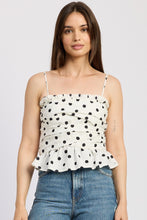 Harley Polka Dot Wrap Top