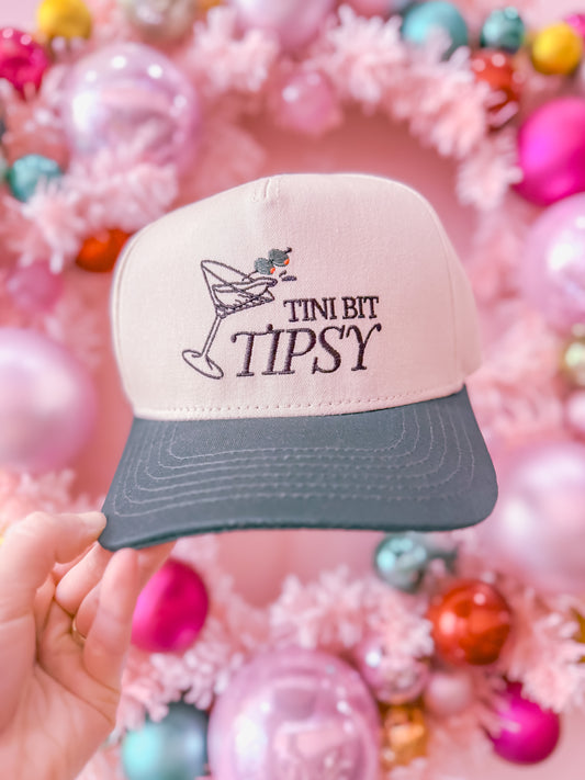 Tini Bit Tipsy Embroidered Hat