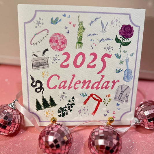 2025 Swiftie Inspired Desk Calendar