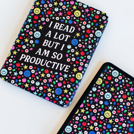 Page. Read A Lot But So Productive Kindle Case