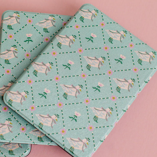 Page. Duck In a Row Kindle Case