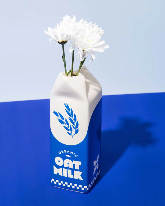 Oat Milk Vase