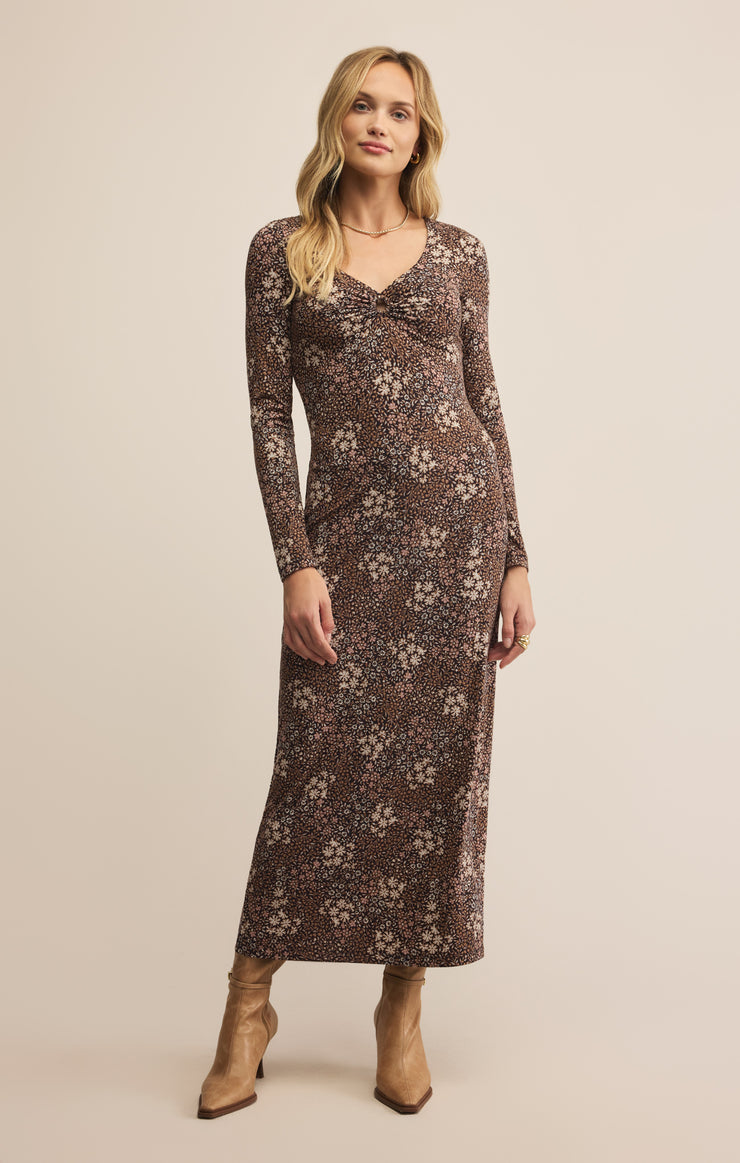 Z Supply Sabel Floral Midi Dress