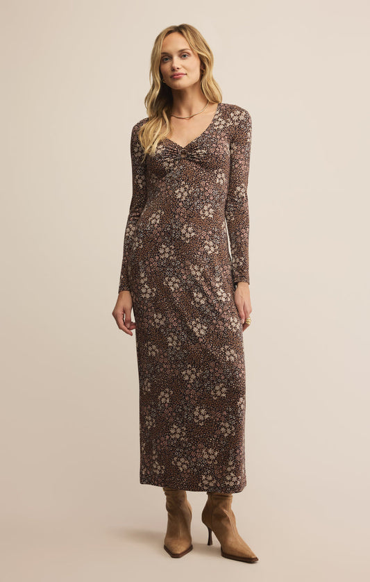 Z Supply Sabel Floral Midi Dress