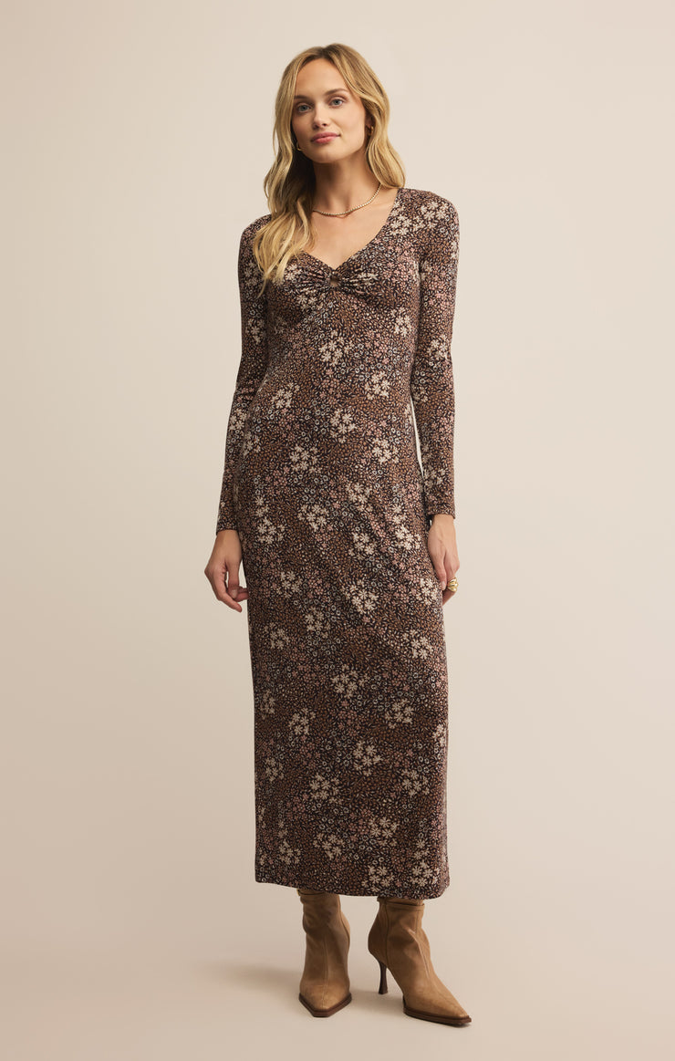 Z Supply Sabel Floral Midi Dress