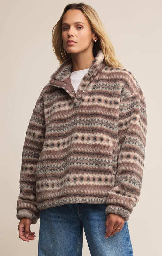 Z Supply Glacier Faux Fur Jacket