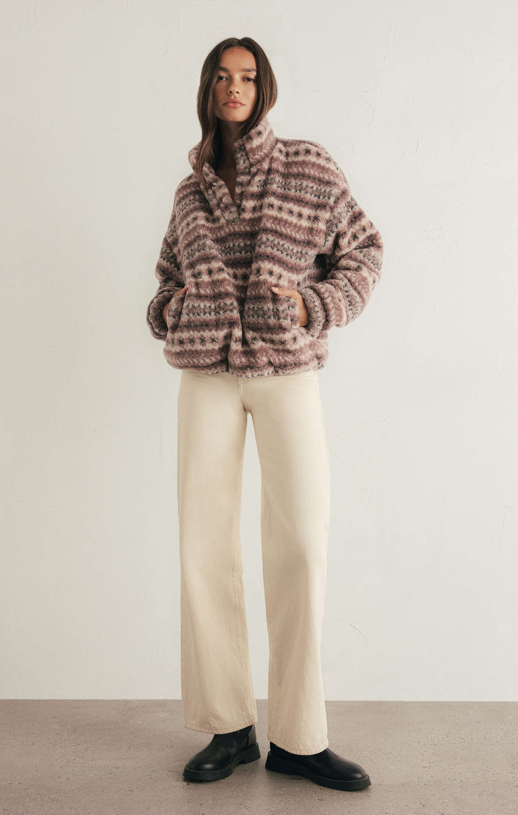 Z Supply Glacier Faux Fur Jacket